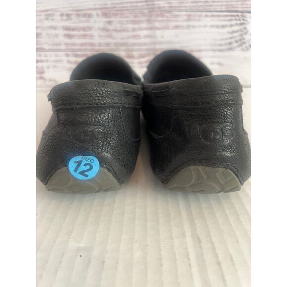 UGG Men's Chester Moccasin loafers Black Size 12 - Picture 3 of 11